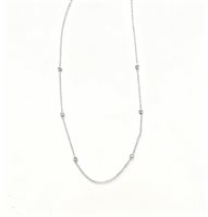 Collier Salvatore Arzani Femme in Or blanc Diamante 0.18 Ct 18F3C ARZANI - 18F3C ARZANI